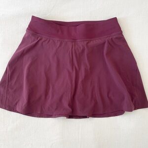 lululemon Athletica Maroon Skirt